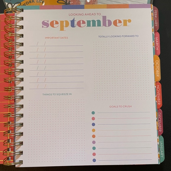 17 month planner & notes bundle - Picture 5 of 13